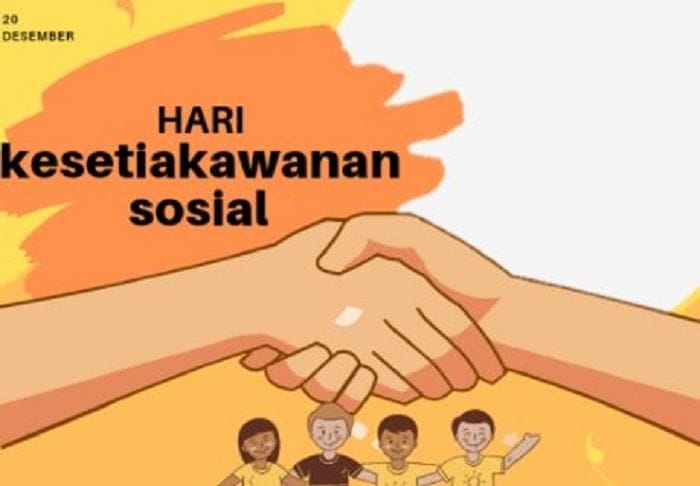 Saling Peduli di Hari Kesetiakawanan Sosial Nasional 1 Hari Kesetiakawanan Nasional. (Foto : IDenesia)