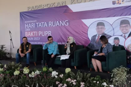 Kegiatan talkshow dalam rangka Peringatan Hari Tata Ruang dan Hari Bakti Pekerjaan Umum PU