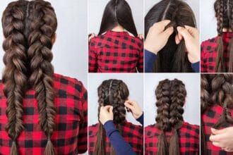 Aneka kepang rambut. (Foto : BukaReview)