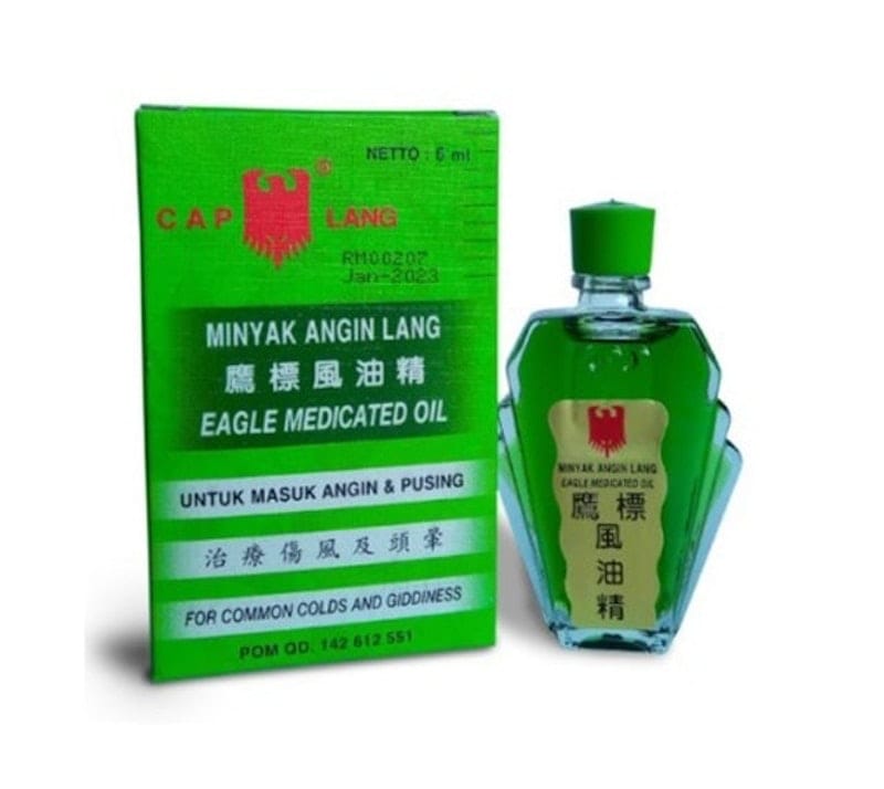 Minyak angin untuk meredakan pegal-pegal dan masuk angin. (Foto : mybest)