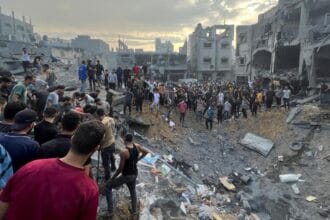 Usai Gencatan Senjata Gaza Palestina Kembali di Bombardir Oleh Israel
