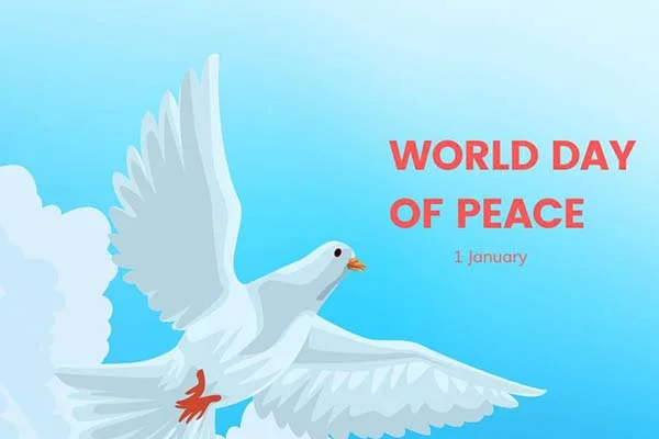 Hari Perdamaian Sedunia Hadir di 1 Januari 1 Hari Perdamaian Sedunia. (Foto : Kaldera)