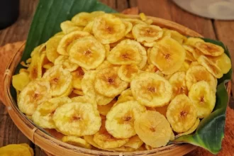 Olahan Keripik Pisang. (Foto : Indozone Food)