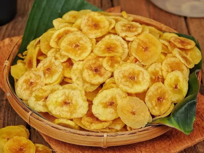 Olahan Keripik Pisang. (Foto : Indozone Food)