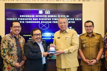 Kunjungan Spesifik Komisi 22 DPR RI Ke Kota Tangerang Selatan