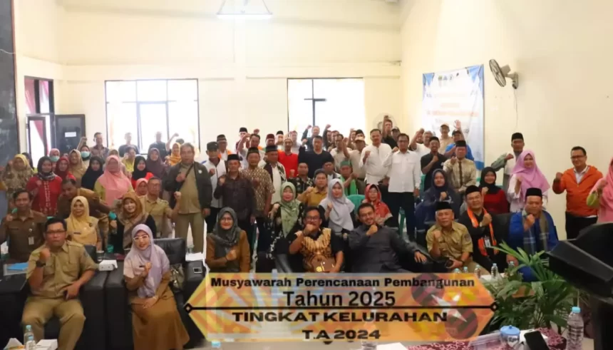 Musrenbang Kelurahan Jatijajar yang diadakan Senin tanggal 15