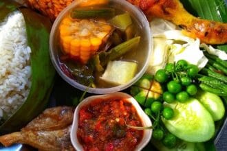 Nasi timbel populer di Jawa Barat dan Banten. (Foto : Cookpad)