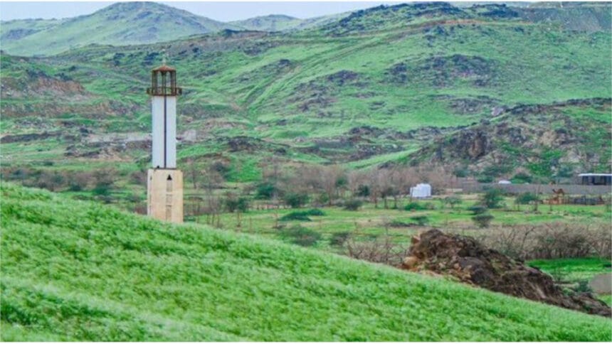 Pegunungan Mekkah Menghijau