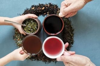 Teh Tubruk. (Foto : CNN Indonesia)