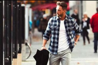 Kemeja flanel dengan pola kotak. (Foto : Times Indonesia)