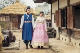 Hanbok pakaian tradisional Korea. (Foto : Orami)