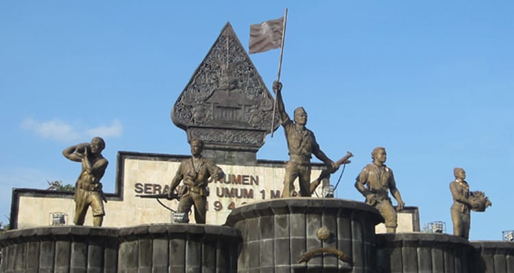 Serang Umum Satu Maret, Ini Sejarahnya 1 Monumen Serangan Umum Satu Maret (Foto : Dnas Kebudayaan Daerah Istimewa Yogyakarta)