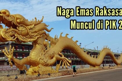 Patung naga PIK 2. (Foto : YouTube)