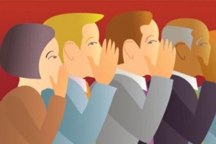 Bahaya menggunjing (Foto : NU Online)