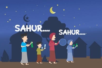 Santap sahur. (Foto : Pesantren.ID)