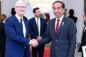 CEO Apple dan Presiden Jokowi Bertemu untuk Pengembangan Smart City di IKN