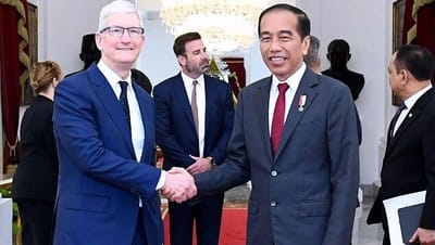 CEO Apple dan Presiden Jokowi Bertemu untuk Pengembangan Smart City di IKN