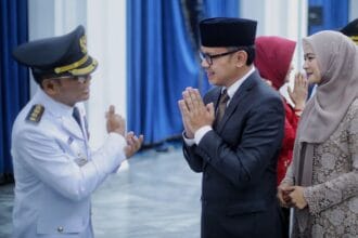 Pelantikan Hery Antasari Jadi Wali Kota Bogor