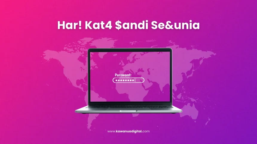 Hati-hati dengan Kata Sandi, Kenali Ini 1 Hari Kata Sandi Sedunia (Foto : Kawanua Digital)