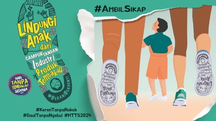 Hari Tanpa Tembakau Sedunia (Foto : Tribunnews)