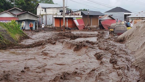 Lahar Dingin Marapi Sumatera Barat