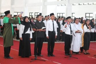 Pelantikan 60 Anggota PPK dan 624 PPS Sragen 1