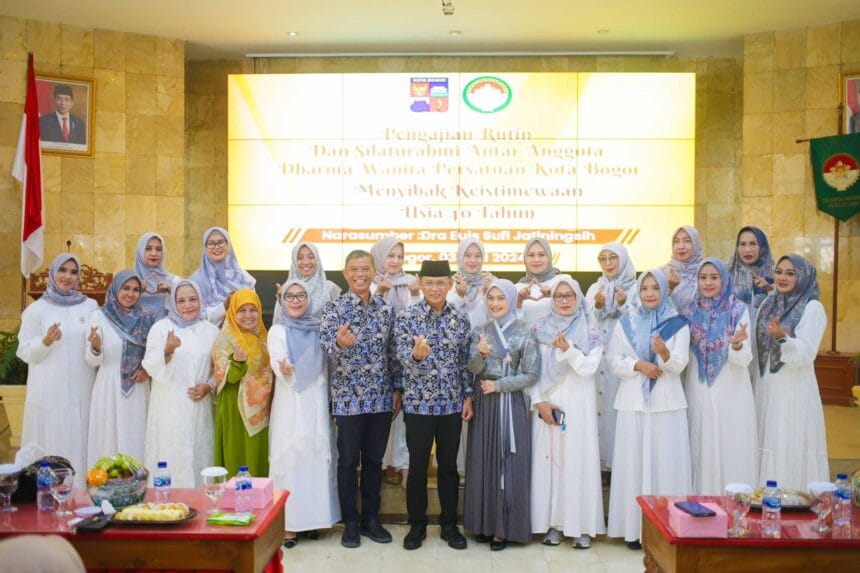 Pengajian Rutin Dan Silaturahmi Antar Anggota DWP Kota Bogor
