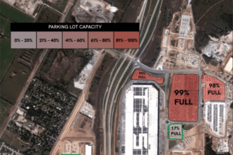 Citra Satelit Tesla Gigafactory