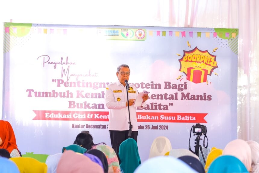 Penyuluhan Masyarakat Edukasi Gizi oleh Benyamin Davnie