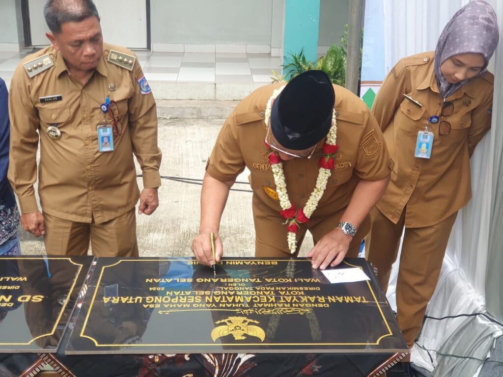 Benyamin Resmikan Taman Rakyat Serpong Utara, Penuhi Kebutuhan Ruang Publik untuk Masyarakat 2 Taman Rakyat Serpong Utara