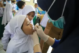 Imunisasi Polio oleh Pemkot Tangerang