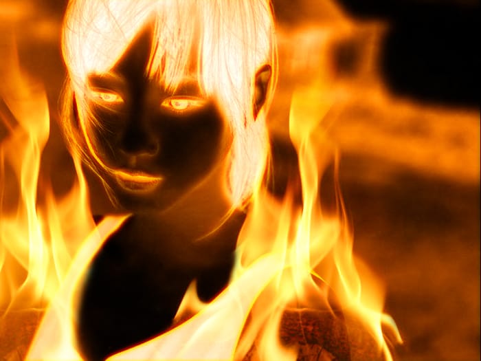 Suami Bakar Istri di Cipondoh