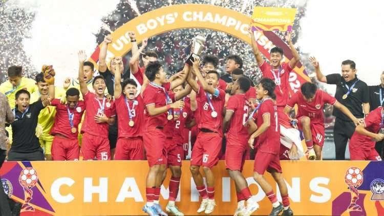 Timnas Indonesia Juara Piala AFF U19