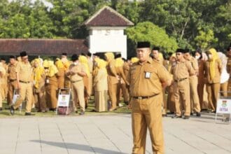 Apel Pagi di Lapangan Puspemkab Tangerang