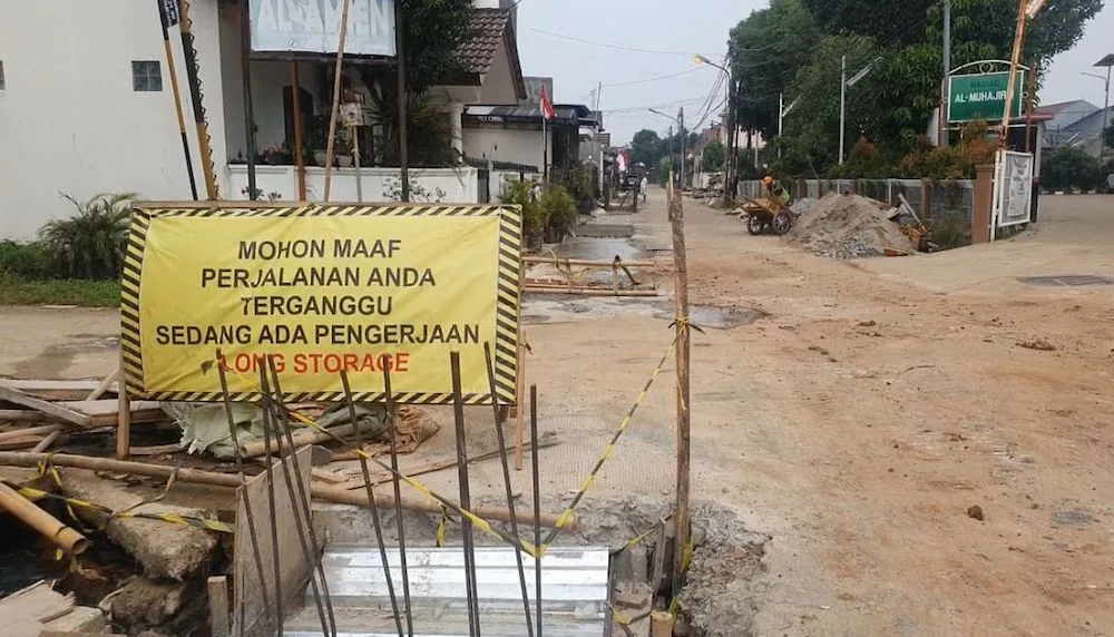 Pemkot Tangsel Bangun Long Storage di Ciater Permai, Cegah Banjir 2 Ciater Permai