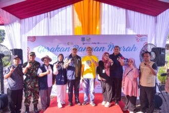 Penyelenggaraan Gerakan Pangan Murah di Tandon Ciater