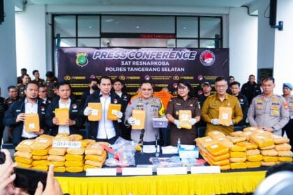 Polres Tangsel Ungkap Peredaran Narkotika Jenis Ganja