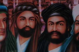 Ilustrasi 4 Sahabat Nabi Muhammad SAW (Foto : Dakwah Islam)