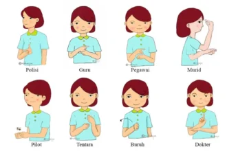 Ilustrasi Bahasa Isyarat (Foto : Popbella)