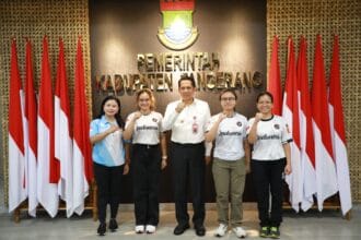 Atlet menembak kabupaten tangerang