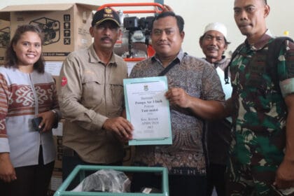 Penyerahan Alsintan untuk bantuan para petani di Kabupaten Tangerang
