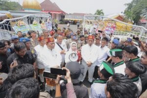 HUT ke 498 Kabupaten Serang, Bupati Didemo Tiga Gelombang Mahasiswa 2 HUT ke 498 Kabupaten Serang
