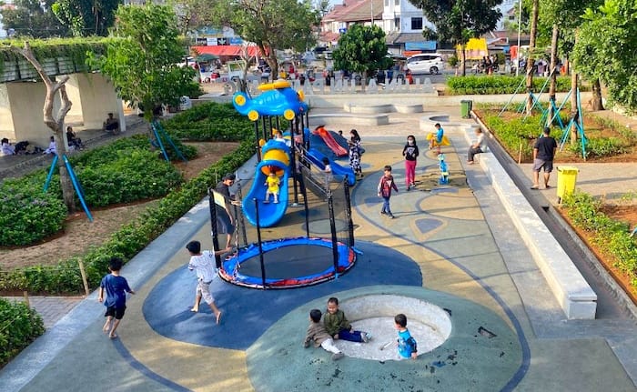 Alun-alun Pamulang Tangsel, Area Publik di Tengah Kota dengan Fasilitas Lengkap 1 Fasilitas Alun-alun Pamulang