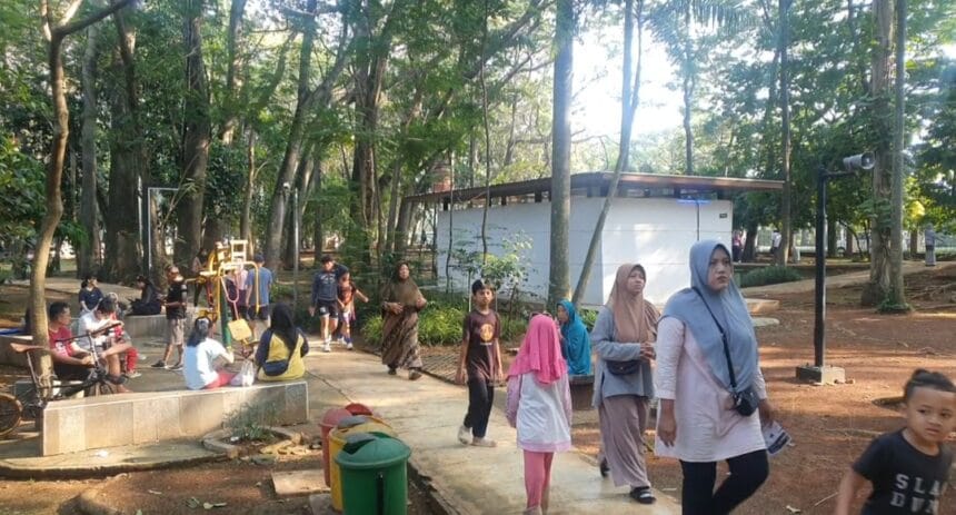 Cerita Warga Beraktivitas di Taman Kota 1 Tangsel: Nyaman, Sejuk dan Bersih 1 Taman Kota 1 Tangsel