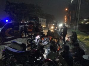Polres Serang Gelar Patroli KRYD Skala Besar 2 Polres Serang
