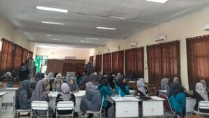 HMPS PMI UIN Banten Sosialisasikan Jurusan ke SMKN 1 Ciruas 2 PMI UIN Banten