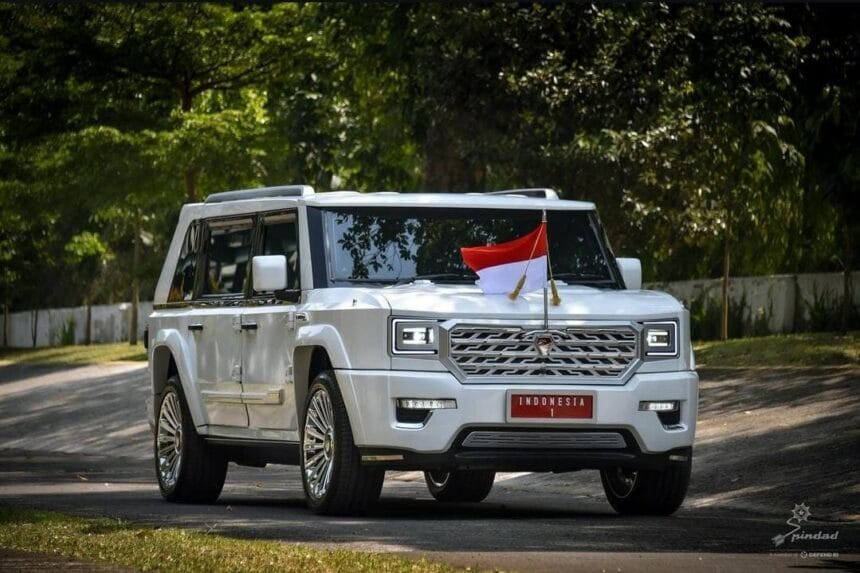 Presiden Prabowo Gunakan MV3 Garuda Limousine: Kebanggaan Industri Pertahanan Indonesia 1 MV3 Garuda Limousine