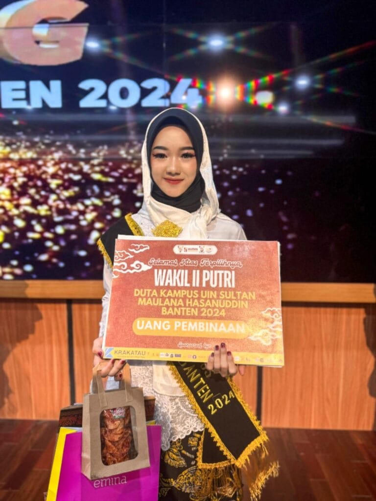 Nur Anisa, Wakil 2 Putri Duta UIN SMH Banten 2024 4 Duta UIN SMH Banten 2024