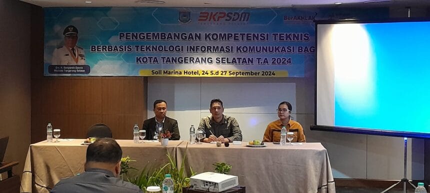 Melek Teknologi, ASN Kota Tangsel Dibekali Kompetensi Cyber Security 1 Kota Tangsel