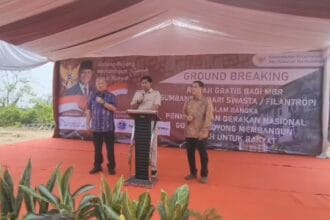 Ground Breaking Rumah Gratis di Tangerang